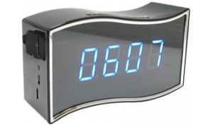 ® LC-Zegar 4 - Szpiegowska kamera ukryta w zegarze 2 Mpx